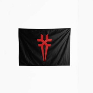 Official Flag BLACK AND RED